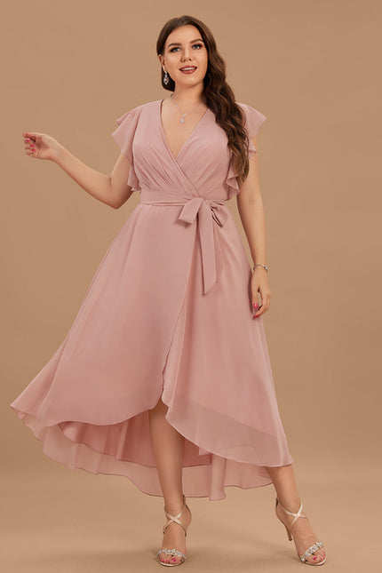 Robe Trapèze Fluide Asymétrique - gallery 4