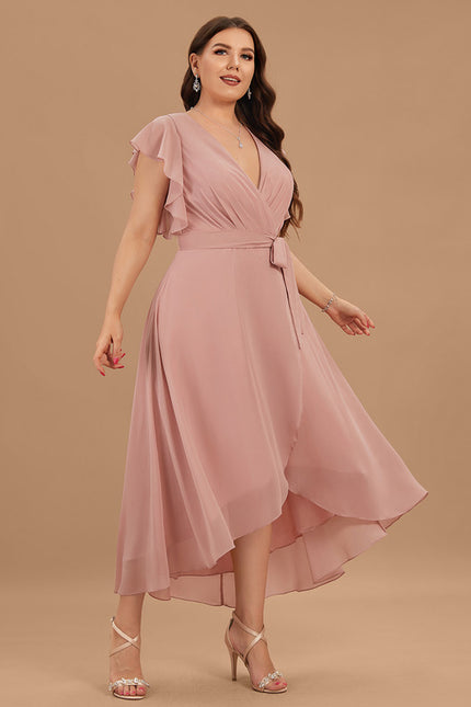 Robe Trapèze Fluide Asymétrique - gallery 9