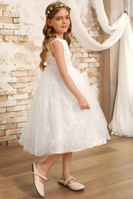 Robe Trapèze Mariage Enfant - gallery 8