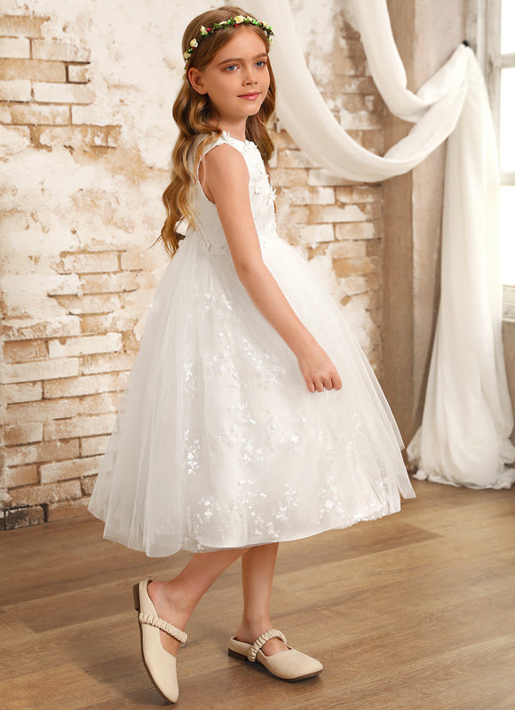 Robe Trapèze Mariage Enfant - gallery 8