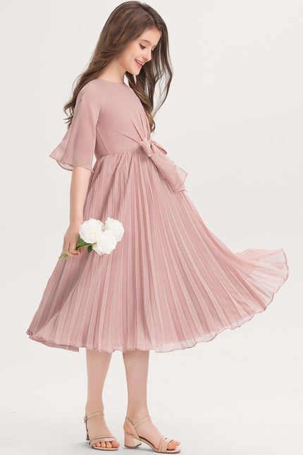 Robe Trapèze Mousseline Chic