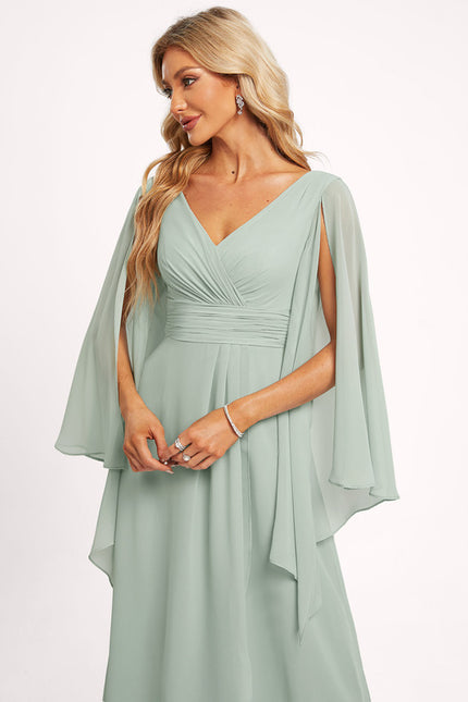 Robe Trapèze Fluide Asymétrique - gallery 3