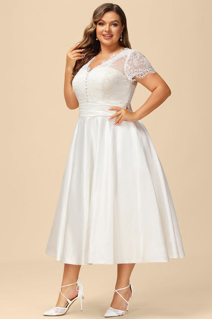 Robe Trapèze Lueur Nuptiale - gallery 9