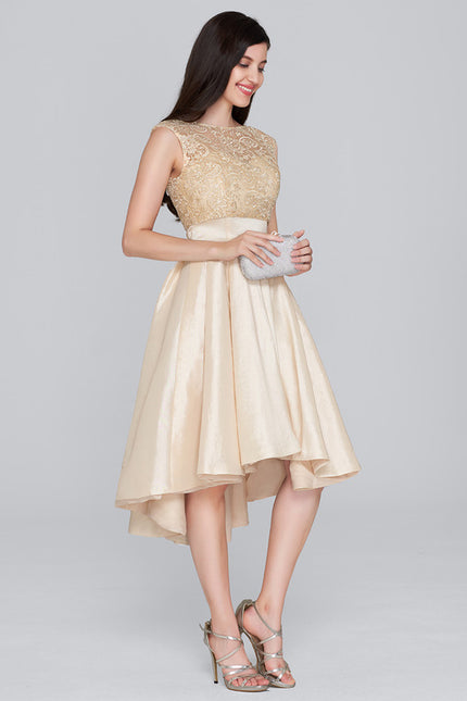 Robe Trapèze Dorée Couture - gallery 1