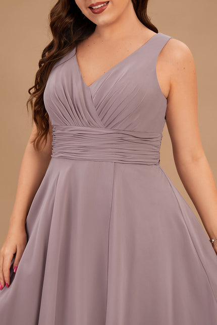 Robe Trapèze Fluide Asymétrique - gallery 9