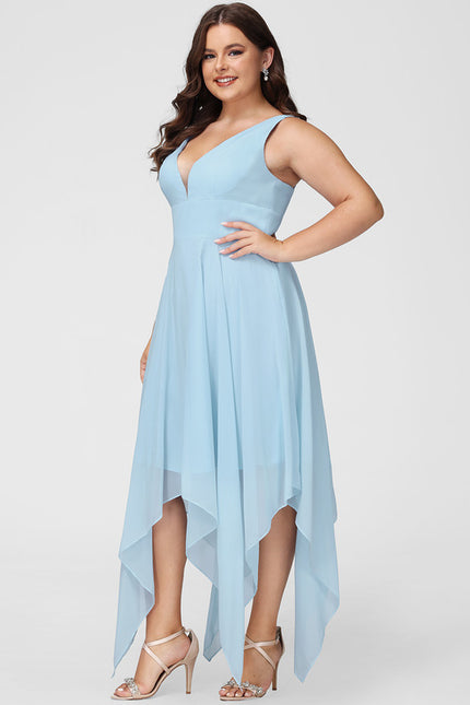 Robe Trapèze Fluide Asymétrique - gallery 8