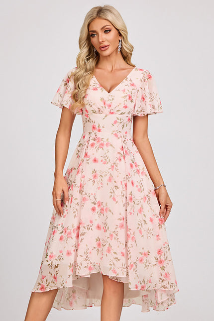 Robe Trapèze Fluide Asymétrique - gallery 3