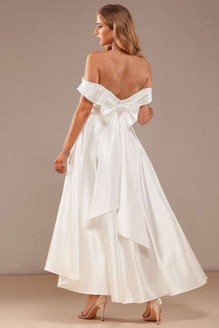 Robe Trapèze Lignée Évanescente - gallery 3