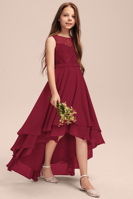 Robe Trapèze Bordeaux Fluidité - gallery 2