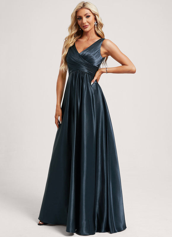 Robe Trapeze Demoiselle D Honneur - gallery 1