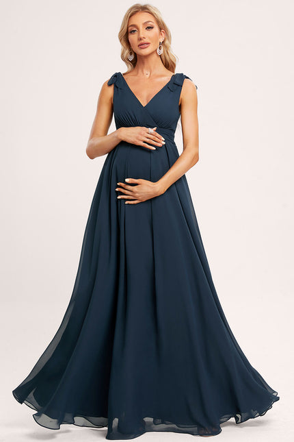 Robe Trapèze Maternité Élégante - gallery 1