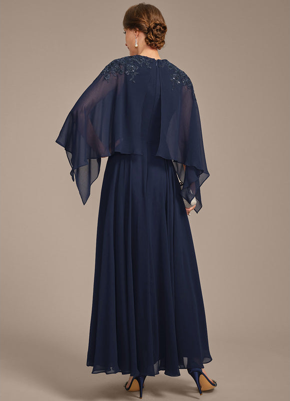 Robe Trapèze Nuit Marine - gallery 5