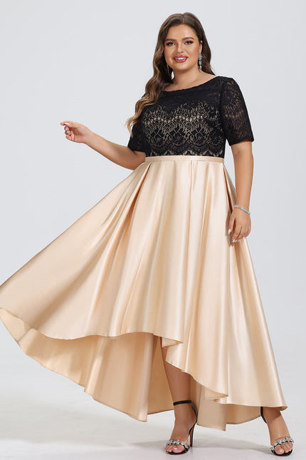 Robe Trapèze Chic Satiné - gallery 5