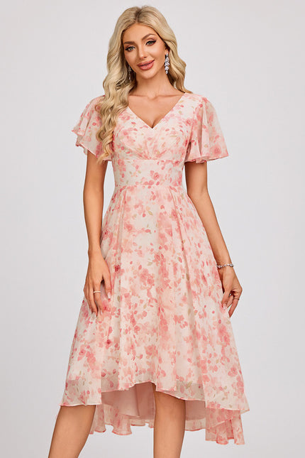 Robe Trapèze Fluide Asymétrique - gallery 1