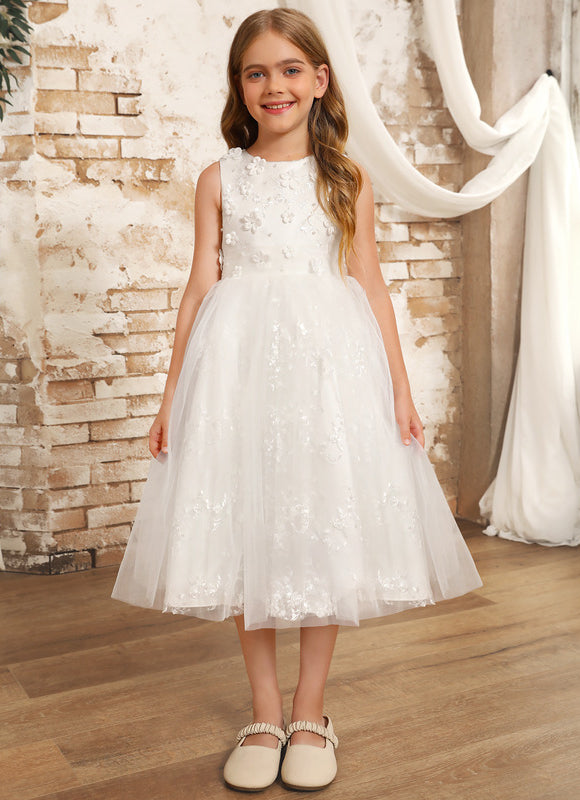 Robe Trapèze Mariage Enfant