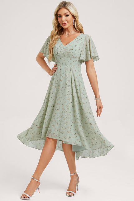 Robe Trapèze Fluide Asymétrique - gallery 3