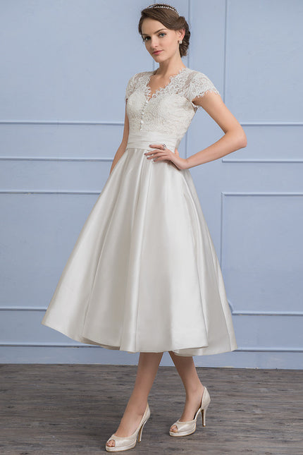 Robe Trapèze Lueur Nuptiale - gallery 3