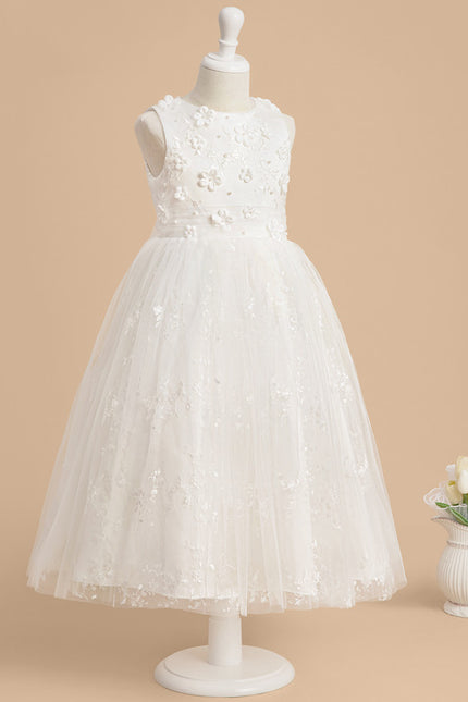 Robe Trapèze Mariage Enfant - gallery 5