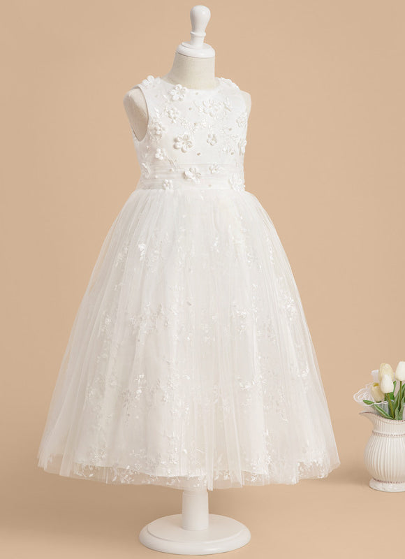 Robe Trapèze Mariage Enfant - gallery 5