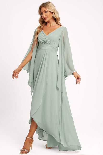 Robe Trapèze Fluide Asymétrique - gallery 6