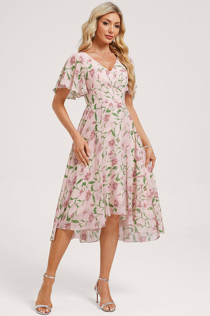 Robe Trapèze Fluide Asymétrique - gallery 2