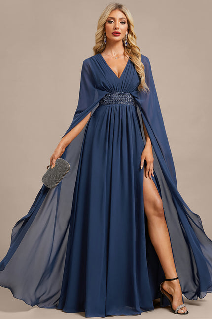 Robe Trapèze Longue Élégante