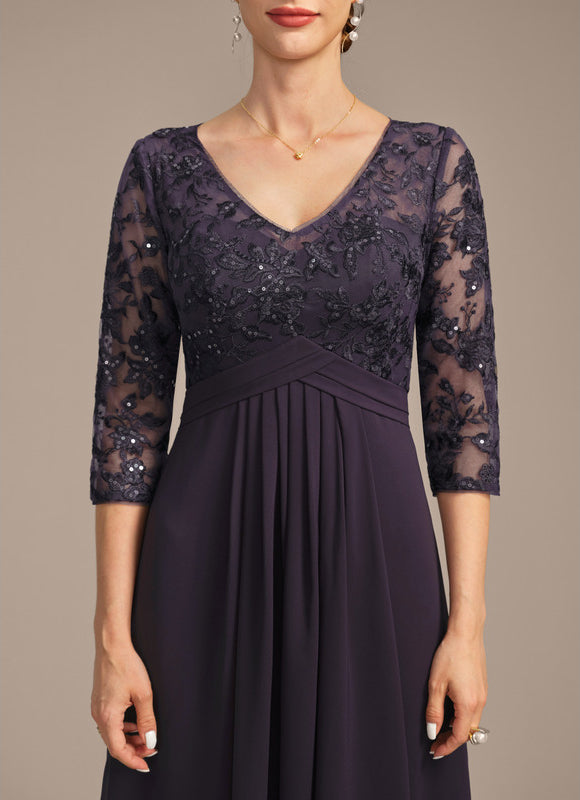 Robe Trapèze Élite Dentelle - gallery 7
