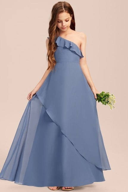 Robe Trapèze Verte Évanescente - gallery 5