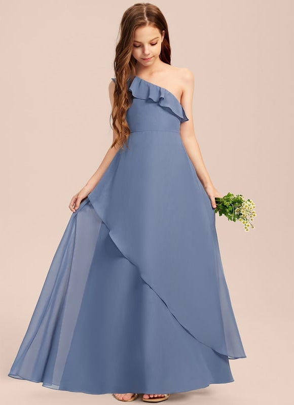 Robe Trapèze Verte Évanescente - gallery 5