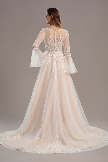 Robe Trapèze Étoile De Lune - gallery 5