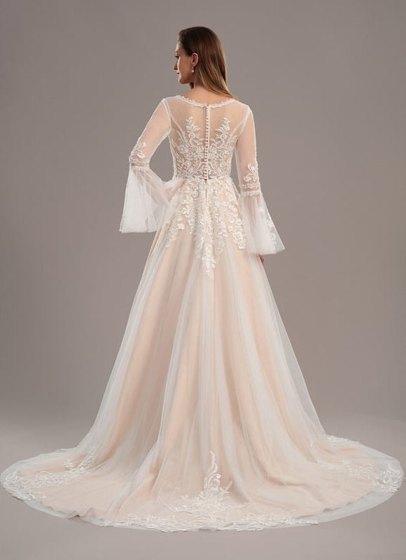 Robe Trapèze Étoile De Lune - gallery 5
