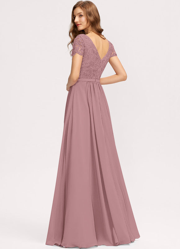 Robe Trapèze Roseau De Lune - gallery 1