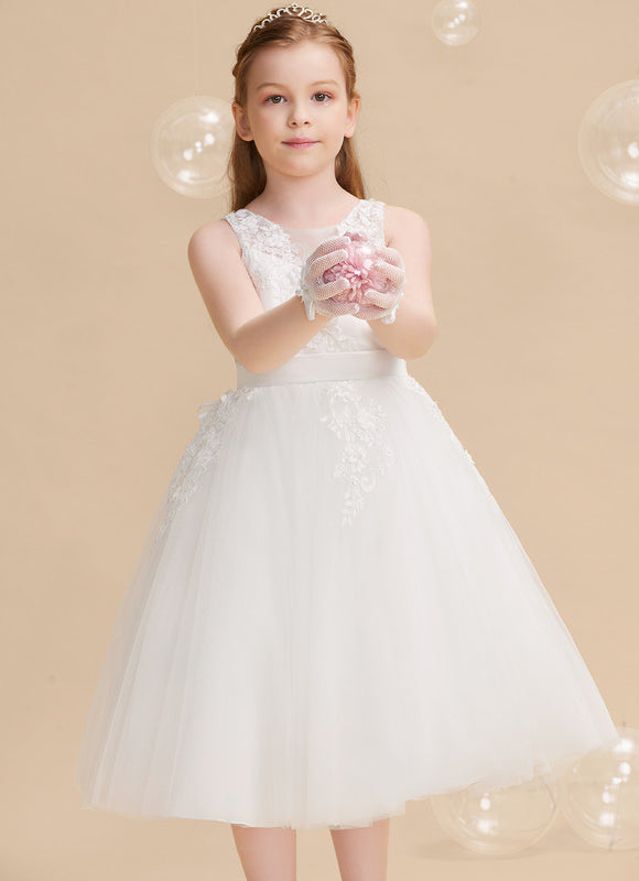 Robe Trapèze Étoile De Tulle - gallery 1