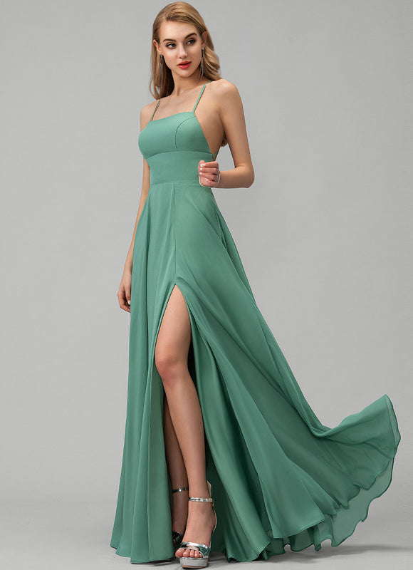 Robe Trapèze Verte Brise