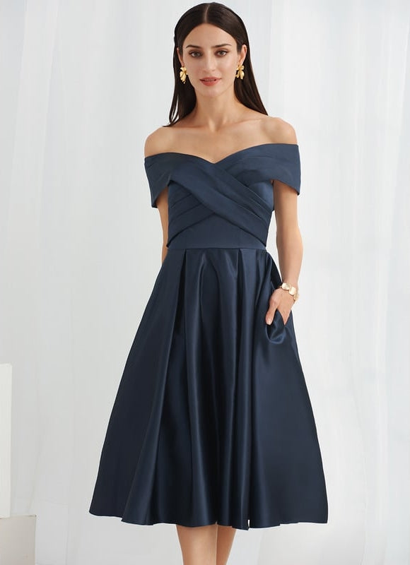 Robe Trapèze Nuit Dambre - gallery 2
