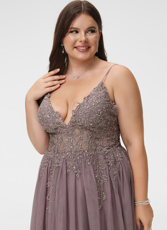 Robe Trapèze Voile Argenté - gallery 8