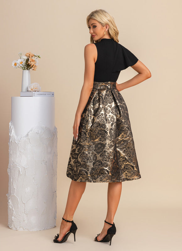 Robe Trapèze Florale Luxe - gallery 7