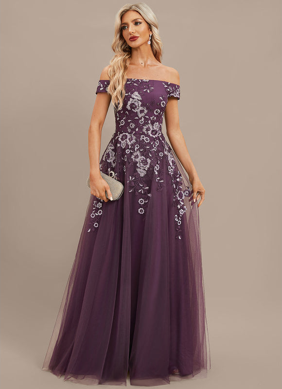 Robe Trapèze Satin Orchidée - gallery 4