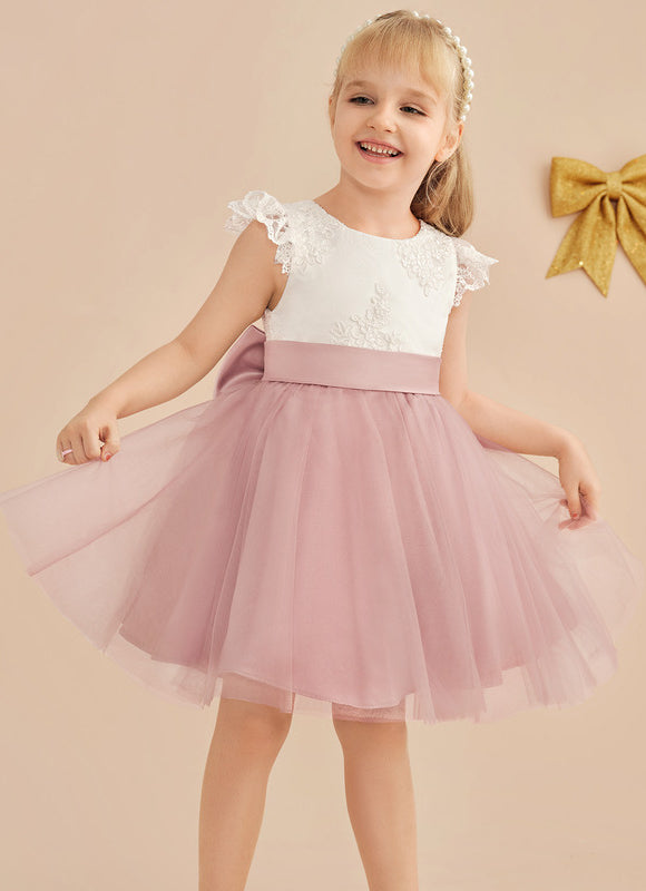 Robe Trapèze Élégance Rosée Enchantée - gallery 4