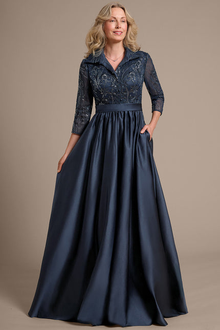 Robe Trapèze Chic Étoilé - gallery 4