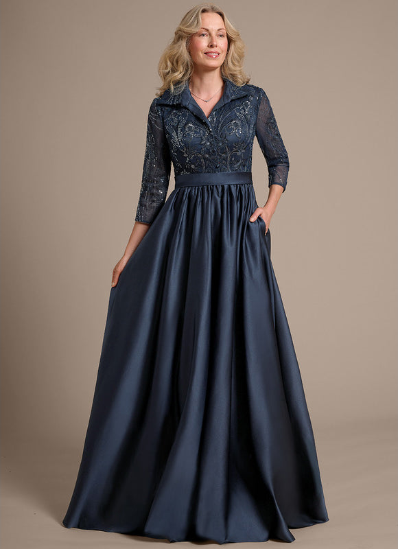 Robe Trapèze Chic Étoilé - gallery 4