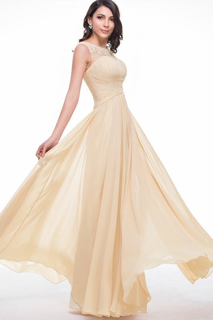 Robe Trapèze Satinée Lumineuse - gallery 1