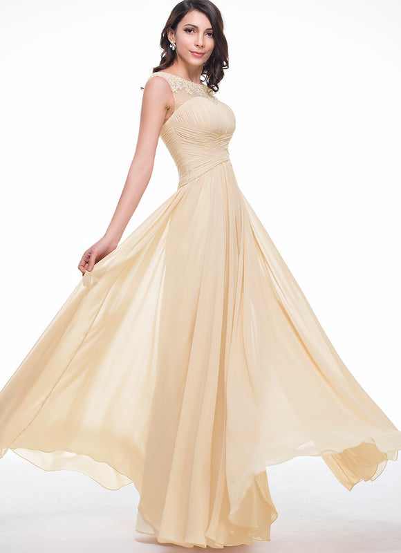 Robe Trapèze Satinée Lumineuse - gallery 1