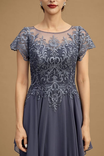 Robe Trapèze Rêve Sombre Légèreté - gallery 3