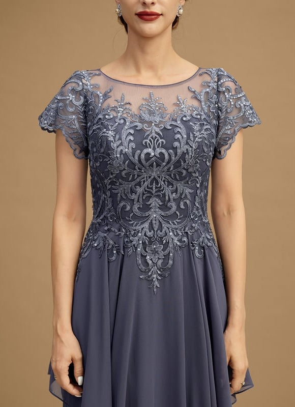 Robe Trapèze Rêve Sombre Légèreté - gallery 3