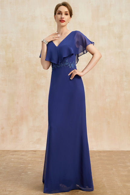 Robe Trapèze Perle Flottante - gallery 2