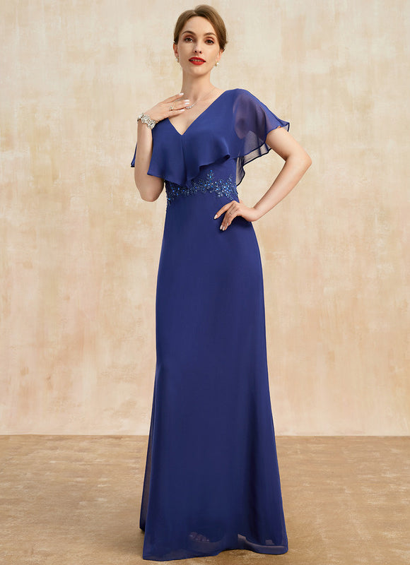 Robe Trapèze Perle Flottante - gallery 2