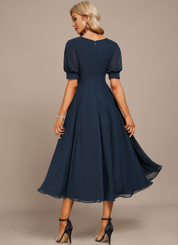 Robe Trapèze Élégance Fluidique - gallery 4
