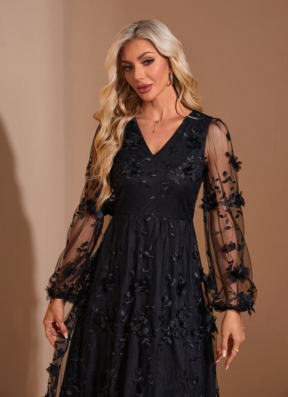 Robe Trapeze Col V - gallery 3