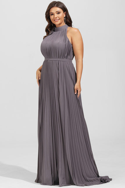 Robe Trapèze Harmonie Plissée - gallery 5